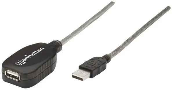 Kabl Manhattan 519779 USB-A MF 2.0480Mbpsprodužni aktivni5m