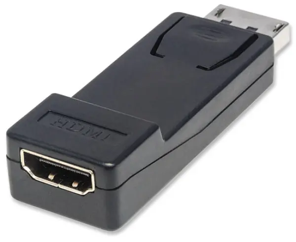 Adapter Manhattan 151993 DisplayPortM - HDMIF dongle 1080p Crni