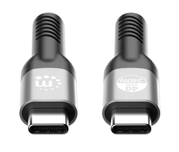 Kabl Manhattan 356374 USB-C MM 3.18K60HzThunderbolt 440GbpsPD1m