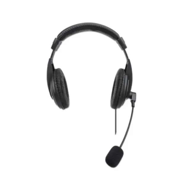Slušalice sa mikrofonom Manhattan 179881, USB 2.0 black
