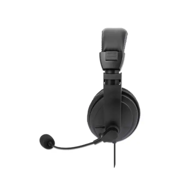 Slušalice sa mikrofonom Manhattan 179881, USB 2.0 black