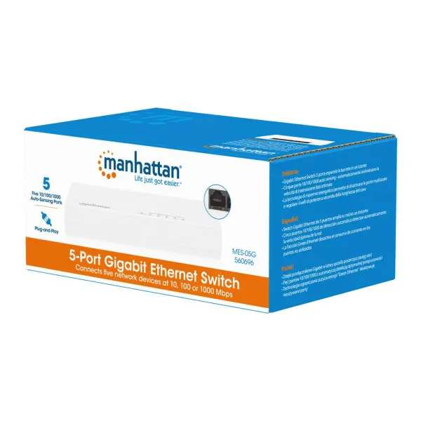 LAN switch Manhattan 560702 101001000 8port