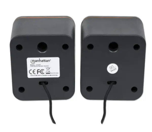 Zvučnici 2.0 Manhattan 161435, 6W black
