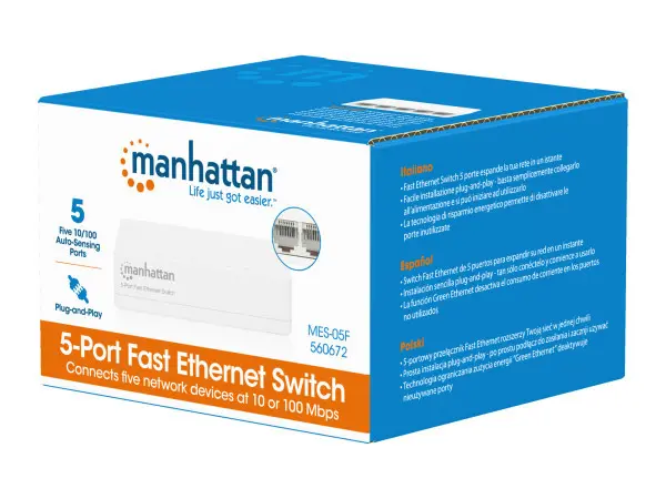LAN switch Manhattan 560672 10100 5port