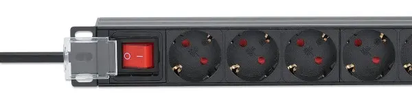 PDU kabl Intellinet 715133 19''1U sa 9 utilnicaprekidač2m