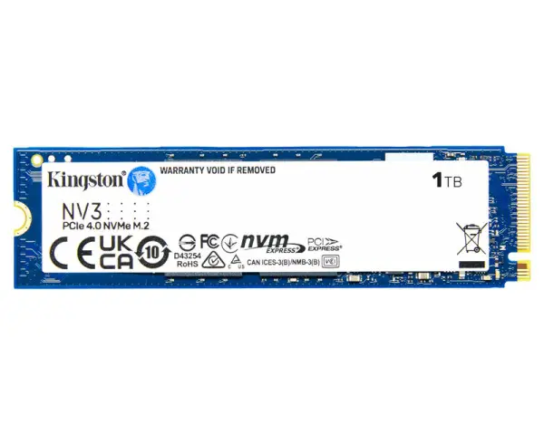 KINGSTON 1TB M.2 2280 NVMe SNV3S1000G series NV3 SSD 