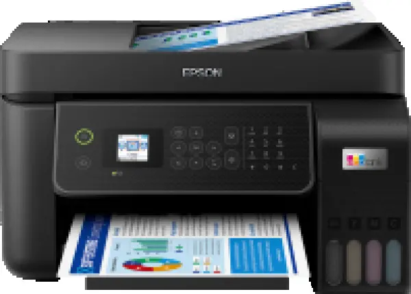 L5310 EcoTank 4in1 print-scan-copy-fax, Color, A4, 5760X1440, Wi-Fi, LAN, ADF, LCD, Manual Duplex ( C11CJ65412 ) 