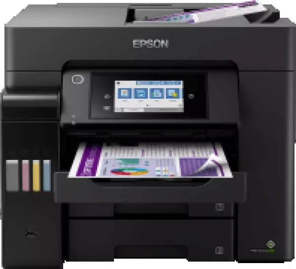 L6570 EcoTank, print-scan-copy-fax, Color, A4, 4800X1200, LAN, Wi-Fi, ADF, LCD, Duplex ( C11CJ29402 ) 