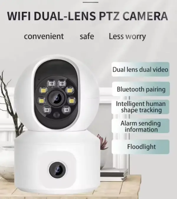 CAM-IP6MP-Q7 GMB kamera 6 mpix microSD iCSee xmeye pro app Two-way voice PTZ 3,6mm+3,6mm