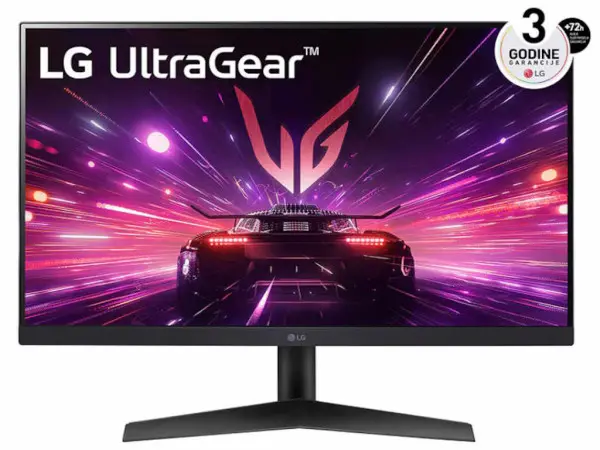 Monitor LG UltraGear 24GS60F-B 23.8''IPS1920x1080180Hz1ms GtGHDMI,DPGsync,freesyncVESAcrna' ( '24GS60F-B.AEU' ) 