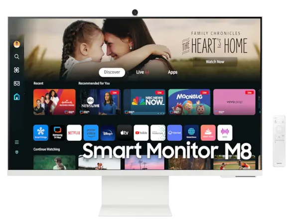 Monitor SAMSUNG LS32DM801UUXDU 32''VA3840x216060Hz4ms GtGHDMI,USBkamerazvučnicismartbela' ( 'LS32DM801UUXDU' ) 