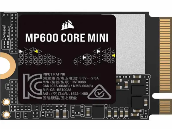 SSD CORSAIR MP600 CORE MINI 1TBM.2NVMecrna' ( 'CSSD-F1000GBMP600CMN' ) 