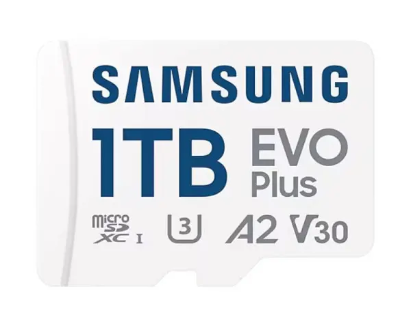 SAMSUNG Memorijska kartica EVO PLUS MicroSDXC 1TB class 10 + SD Adapter MB-MC1T0SA 