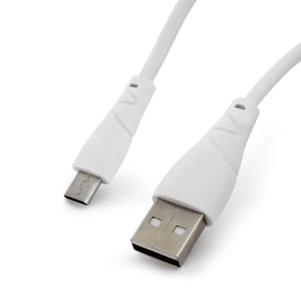 Kućni punjač 2.1A sa USB na Type C kablom CE beli