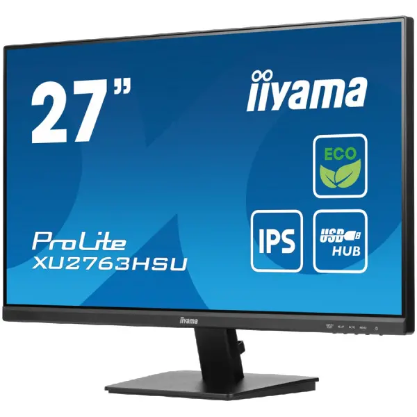 27'' ETE IPS-panel Green Choice, EyeComfort  EyeSafe 2.0, 1920x1080@100Hz, 250cdm˛, Speakers, HDMI, DisplayPort, 3ms GTG, FreeSync, USB 2x 3