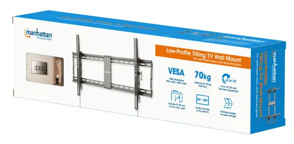 Nosač za TV tilt Manhattan 462020 43''-100''