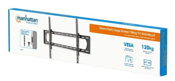 Nosač za TV tilt Manhattan 461931 60''-120''