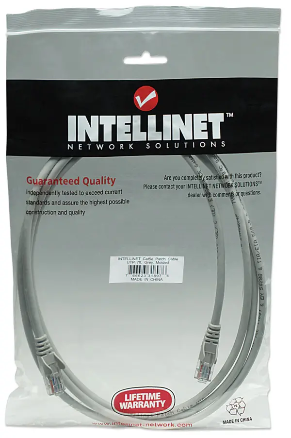 LAN UTP kabl intellinet 318976 Cat5e CCASivi2m