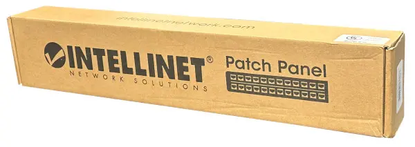 Patch panel Manhattan 520959 19''1U Cat624 port