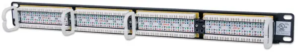 Patch panel Manhattan 520959 19''1U Cat624 port