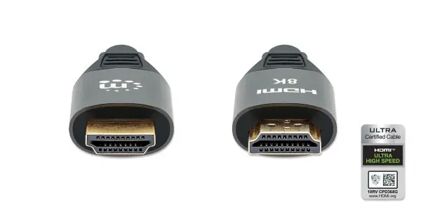 Kabl Manhattan 355957 HDMI MM 8K60Hz48G3m