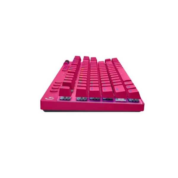Logitech G PRO X TKL Lightspeed Gaming Keyboard, Pink, US, BT Tactile