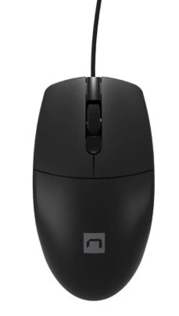 RUFF 2, Optical Mouse 1000 DPI, 3 Buttons, USB, Black, Cable 1,5m ( NMY-1987 ) 