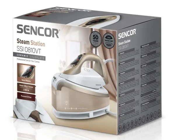 SENCOR SSI 0810VT parna stanica 