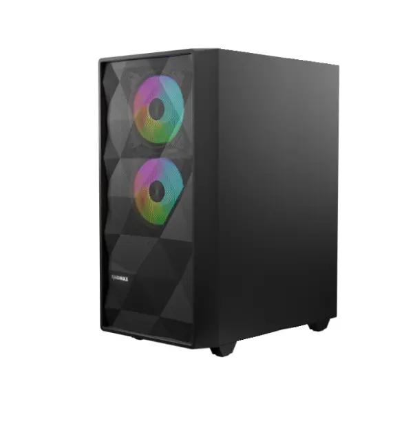 Kuciste Raidmax Meshian X902 Black ARGB, 3x ARGB fanWindowX902TBF