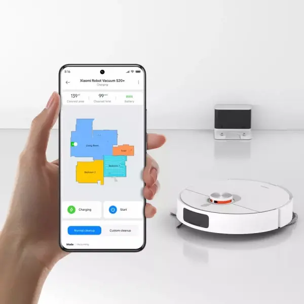 Xiaomi Mi Robot Vacuum S20+ (White) EU