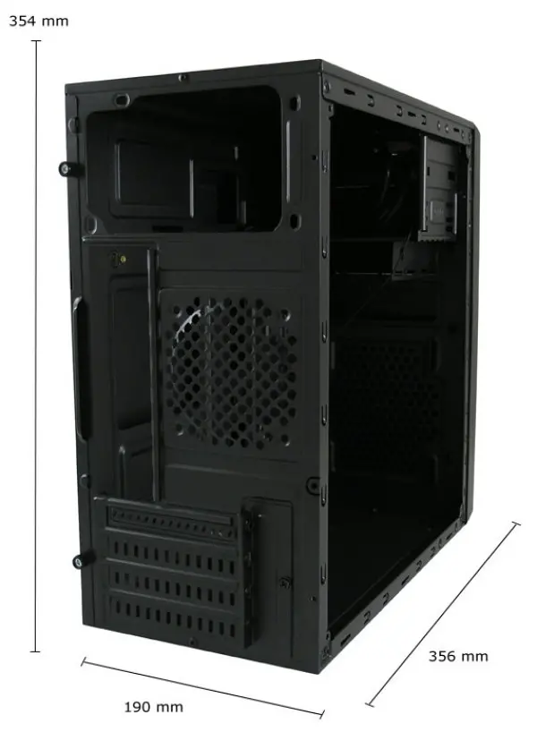 TOWER LC POWER Micro ATX LC-2015MB-ON 2xUSB2.0 2xUSB3.0
