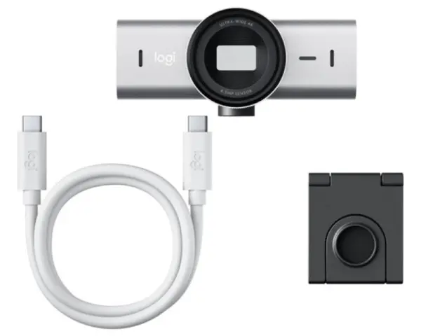 LOGITECH MX Brio 4K Ultra HD Pale Grey web kamera 