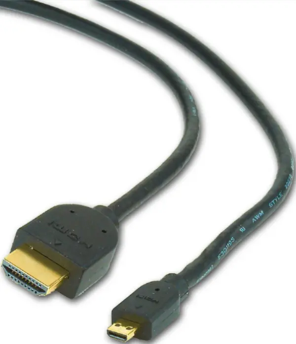 CC-HDMID-15 Gembird HDMI male to micro D-male black kabl4.5 m