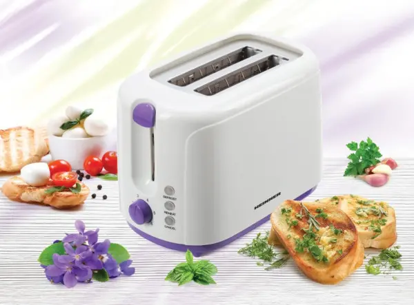 Toster HEINNER TP-750UV 750W6 nivoabelo-ljubičasto