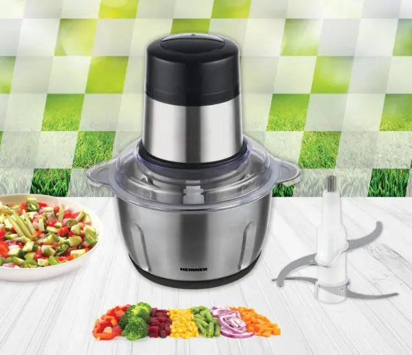 Seckalica HEINNER HMC-D300SS 300WInox posuda 2l2.brzineinox