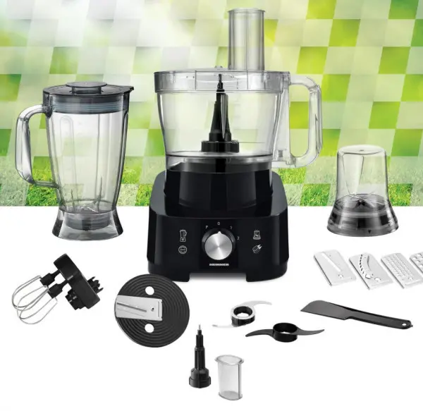 Multipraktik HEINNER HFP-1000BK 3,5l+1,8l1000W2brzineCrni