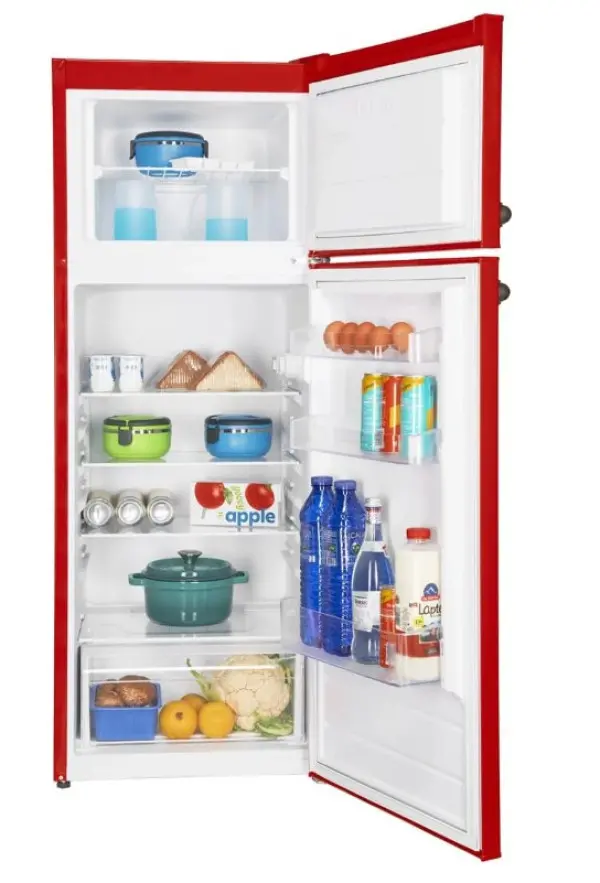 Kombinovani frižider Fram FDD-VRL212RDF+ 212l55x145crveni