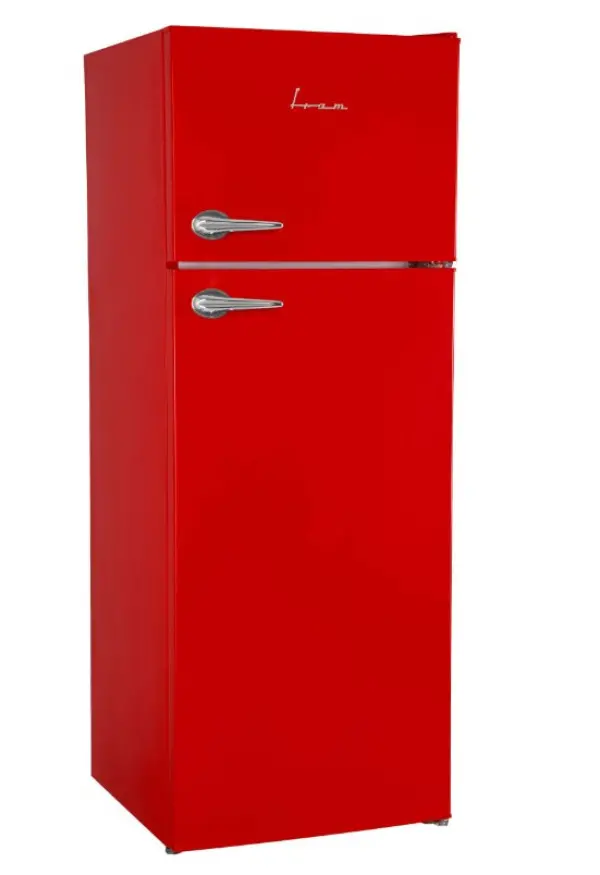 Kombinovani frižider Fram FDD-VRL212RDF+ 212l55x145crveni