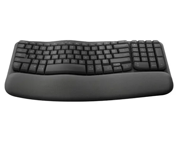Logitech Wave Keys wireless ergonomic keyboard - GRAPHITE - US