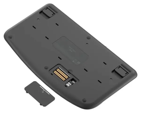 Logitech Wave Keys wireless ergonomic keyboard - GRAPHITE - US