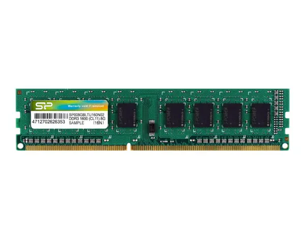 RAM DDR3 SiliconPower 8GB 1600MHZ SP008GBLTU160N02
