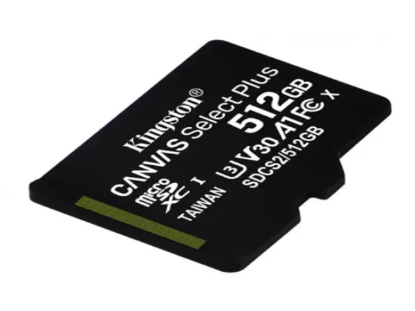 KINGSTON A1 MicroSDXC 512GB 100R class 10 SDCS2512GB + adapter