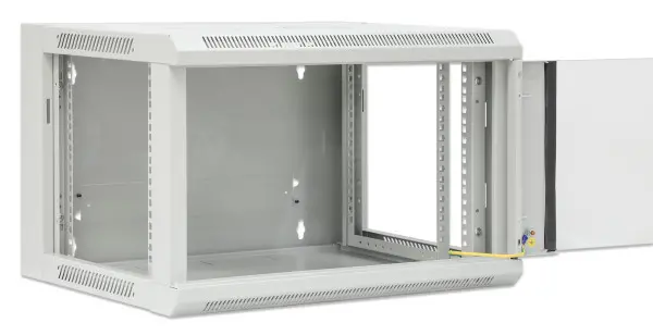 INTELLINET Wallmount Cabinet 6U Rek orman 19'' 450d sivi