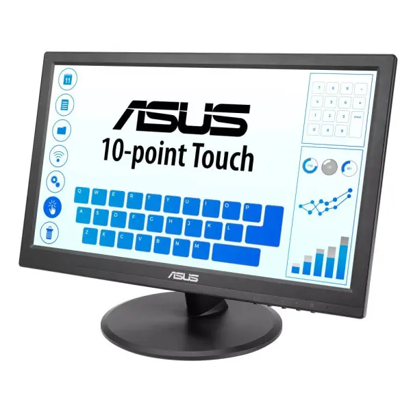Monitor 16'' Asus VT168HR Touch 1366x76860Hz5msVGAHDMI