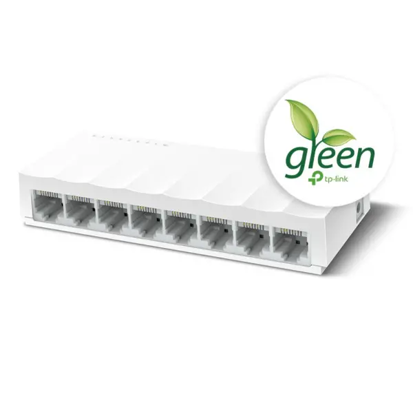 Switch TP-LINK LS1008 LiteWave 8xRJ-4510100Mbpsplastično kućište' ( 'LS1008' )