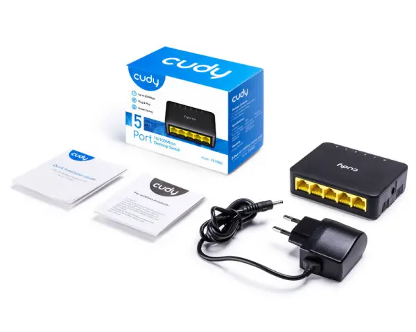 Svič 10100 5-port Cudy FS105D