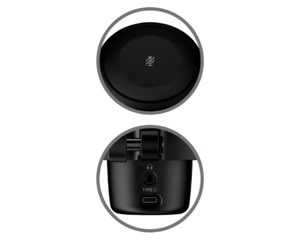 HYPERX HyperX DuoCast Black HMID1R-A-BKG crni mikrofon