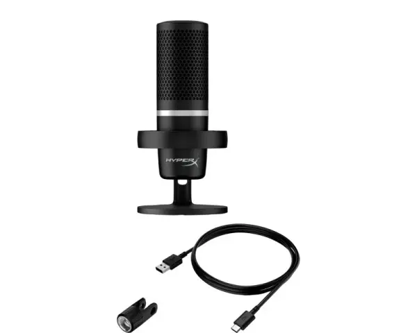 HYPERX HyperX DuoCast Black HMID1R-A-BKG crni mikrofon