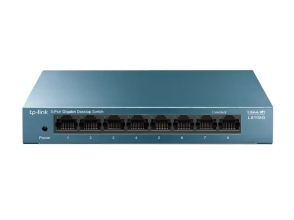 Switch TP-LINK LS108G LiteWave Gigabit 8xRJ-45101001000Mbpsmetalno kućište' ( 'LS108G' ) 