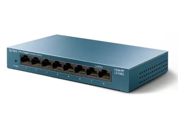 Switch TP-LINK LS108G LiteWave Gigabit 8xRJ-45101001000Mbpsmetalno kućište' ( 'LS108G' ) 